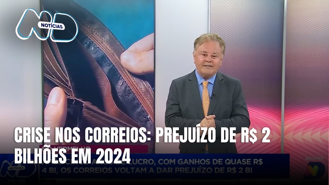 Correios registram prejuízo de R$ 2 bilhões após cinco anos de lucro