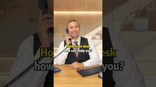 Useful Hotel English: How to talk to the front desk