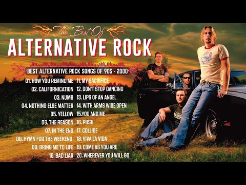 Evanescence, Coldplay, Linkin park, AudioSlave, Hinder, Nickelback - Alternative Rock 90s And 2000s