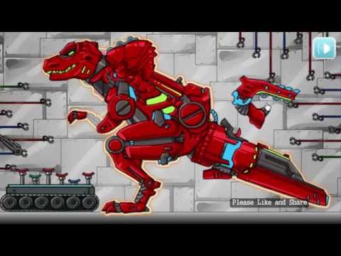 Dino robot tyranno red - Walkthrough