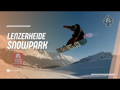 POV Park Session at Snowpark AROSALENZERHEIDE
