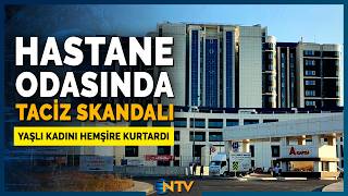 Temizlik Çalışanı Hastanede Yatan Savunmasız Yaşlı Kadına Kabusu Yaşat