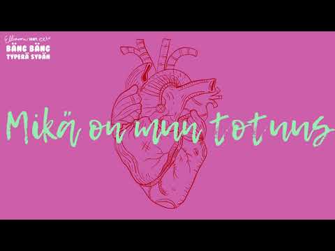 Ellinoora - Bäng Bäng typerä sydän feat. eetu (Lyric video)