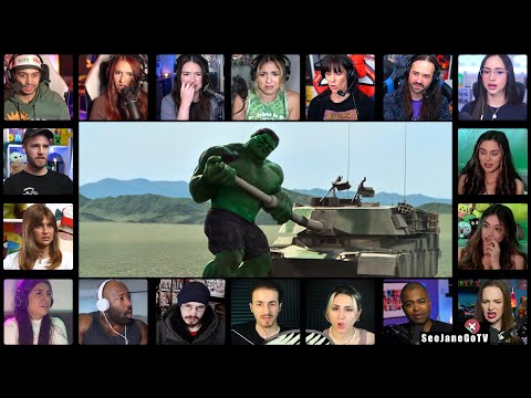 Hulk vs Tanks Scene | HULK (2003) * Reaction Mashup