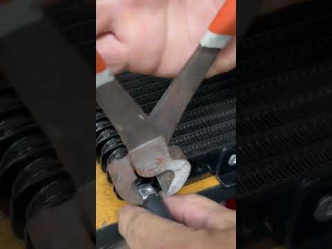 Get rid of those hose clamps and use an Oetiker Clamp! #mechanic #garage #diy #tips #fyp #tools