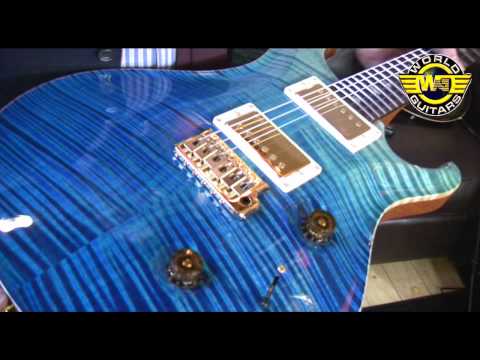 Cool new PRS at World Guitars - PRS Custom 24 in Blue Fade, 25th Anniversary limited edition