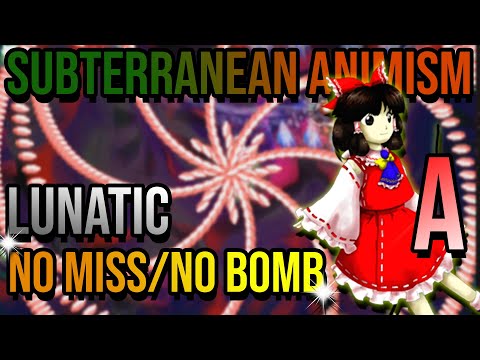 Touhou 11: SA - Lunatic No Miss/No Bomb [ReimuA]