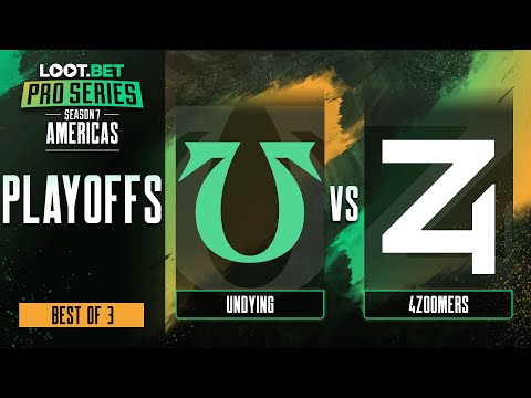 Undying vs 4 Zoomers Game 1 - Pro Series 7 AM: Winners' Finals w/ KMart & ET