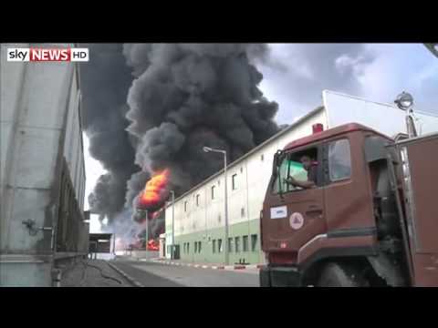 Gaza's Power Plant Knocked Out By Israeli Shell (10:51am)