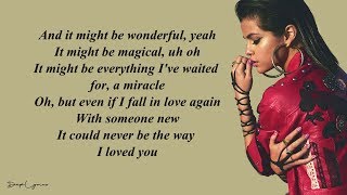 Selena Gomez &amp; The Scene - The Way I Loved You (Lyrics) 🎵