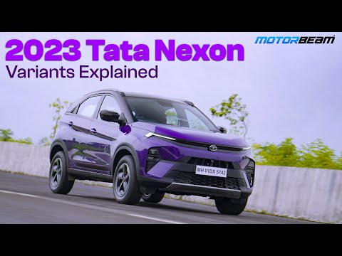 2023 Tata Nexon Variants Explained | MotorBeam