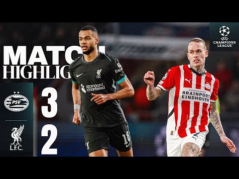 Highlights: PSV Eindhoven 3-2 Liverpool | Reds Top Champions League Group