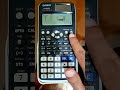How To Find Inverse Of A Matrix In Casio 991 Ex Calculatorhacks Calculator