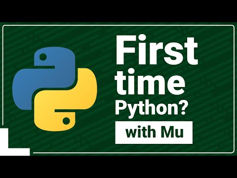 Write Your First Python Program In Mu