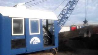 preview picture of video 'Cable excavator / crawler crane Weserhütte W 4'