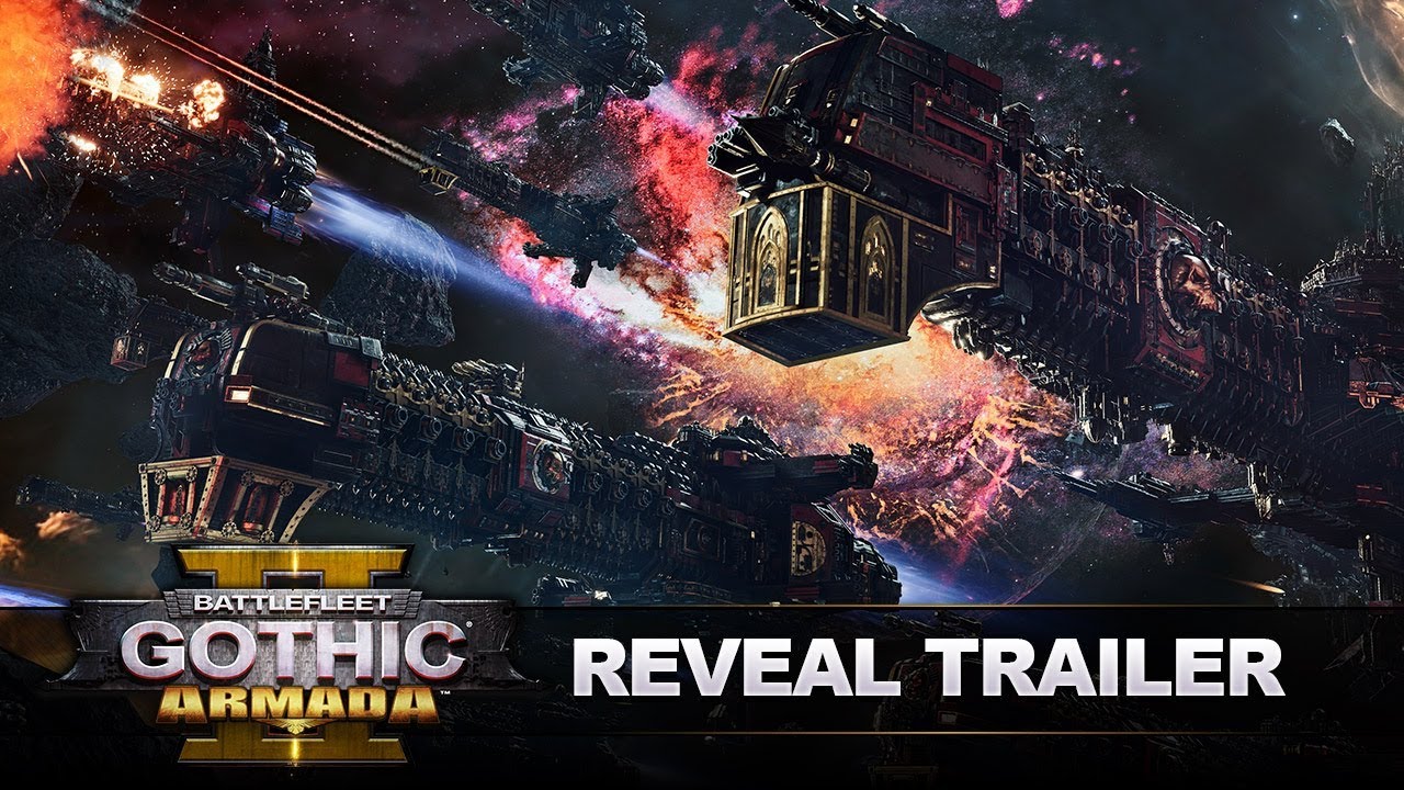 Battlefleet Gothic: Armada 2 - Reveal Trailer - YouTube