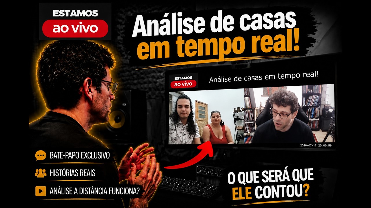 Limpeza de Casas - Análise da casa de Mateus Paiva em tempo real! Funciona?