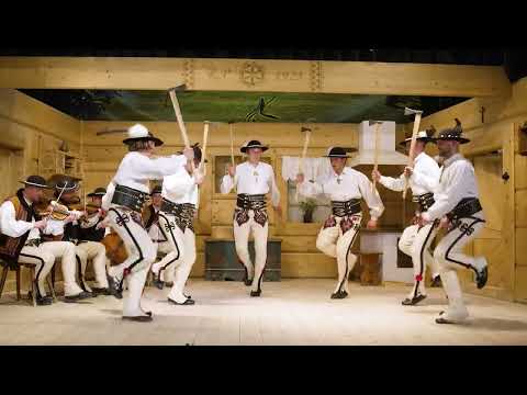 Taniec zbójnicki (krzesany i zielona) – Zespół Regionalny Zbójnicek z Zębu | Karpackie Osobliwości