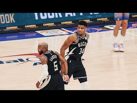 Highlights: Giannis Rescinded Triple Double | Bucks 117 – Wizards 111 | 3.5.23