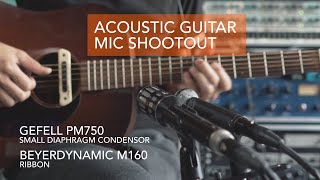 Video thumbnail for Acoustic Guitar Mic Shootout, Vintage Gefell PM750 & Beyerdynamic M160 by Remi Lauw