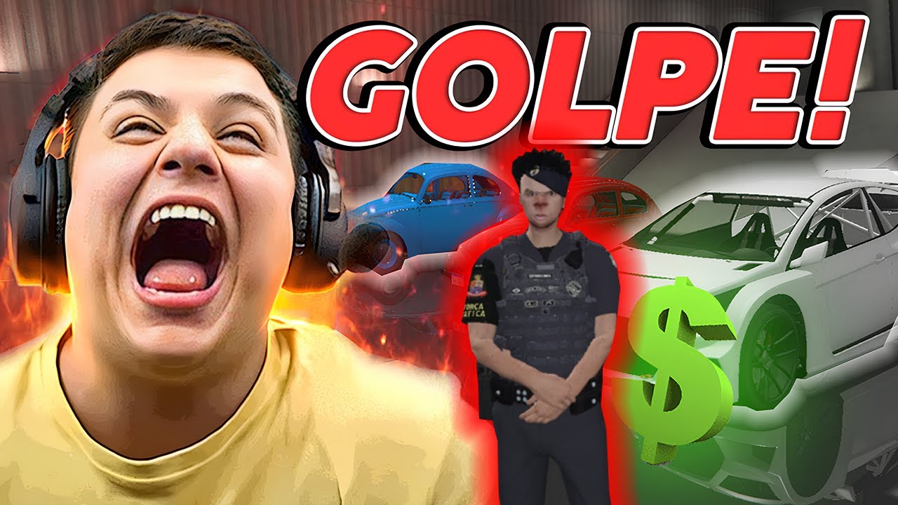 ROUBEl CARROS e GUARDEI NA MINHA GARAGEM! GTA RP (Paulinho o LOKO)