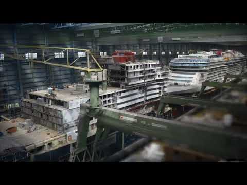 Disney Destiny Meyer Werft Construction Time Lapse