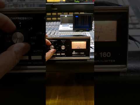 DBX 160 (VU) Compressor / Limiter 1978 - 1984 - Black image 8