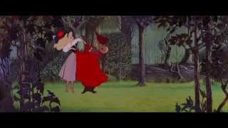 In Sleeping Beauty (1959) the Princess and the Prince meet (Once Upon a Dream song).