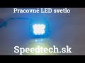 LED pracovné svetlo - 6x 3W LED / 10-30V / 1620lm / ECE R10 (82x75x80mm) - Video Youtube