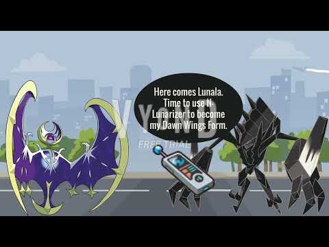 Necrozma Fuses With Solgaleo and Lunala