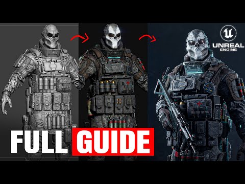 How to Make Game Character | Full Workflow