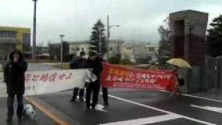 2011.12.16不二越本社抗議行動