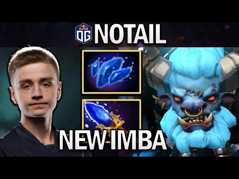 OG.NOTAIL SPIRIT BREAKER WITH AGHANIMS SHARD - DOTA 2 7.28 GAMEPLAY