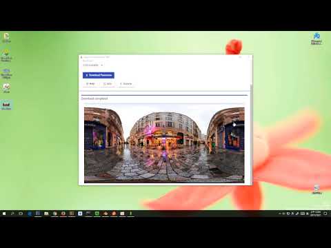google 360 street view to HDRi in Blender