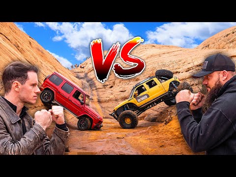 WhistlinDiesel G-Wagon VS BroDozer - PURO CAOS