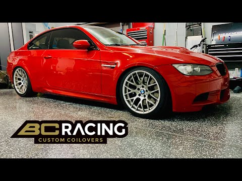 E92 M3 BC Racing Coilover Vlog