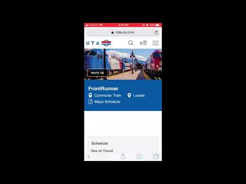Slc Frontrunner Schedule