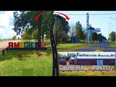197 De Florentino Ameghino a General Pinto, Provincia de Buenos Aires, Argentina #viajes #virtual