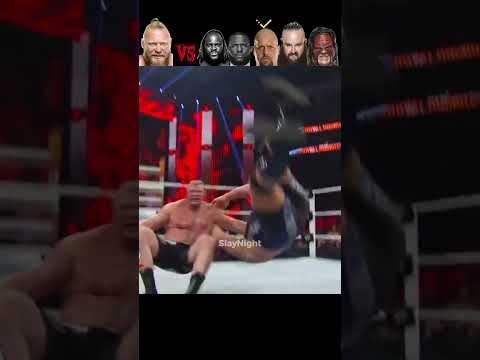 Brock Lesnar vs WWE Monsters