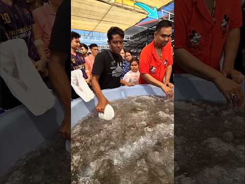 This boy pulled all the fish out from inside the ice |#shorts