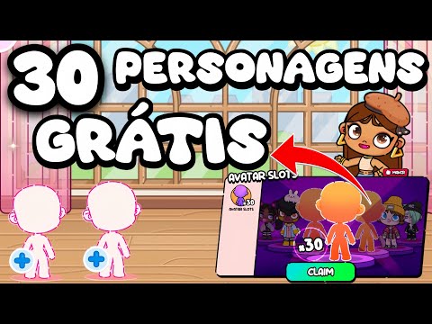 SEGREDO😱 | MAIS DE 3 PERSONAGENS *GRÁTIS* NO AVATAR WORLD 😱