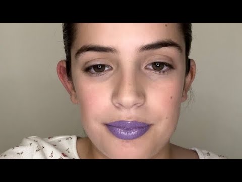 BOLD PURPLE LIP || review and tutorial