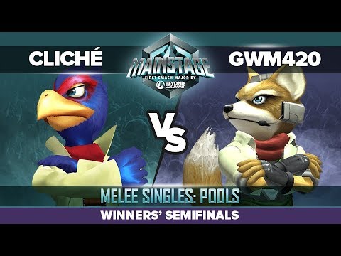 cliché vs GWM420 - Winners' Semifinals: Melee Singles Pools - Mainstage | Falco vs Fox