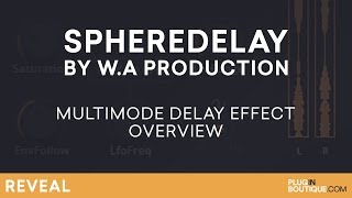 Video thumbnail for SphereDelay by W.A Production | Creative Delay Effects by Plugin Boutique