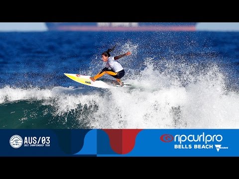 Fitzgibbons vs. Defay vs. Lima - Round Three, Heat 4 - Rip Curl Pro Bells Beach 2017 (W)