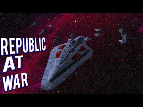 NEW UPDATE! NEW UNITS - STAR WARS REPUBLIC AT WAR 1.2 GAMEPLAY