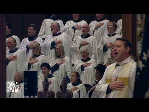 The Star-Spangled Banner in George H.W Bush funeral