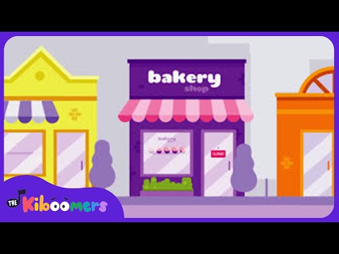 Down At The Bakery Song | Baby Songs | Counting and Numbers | The Kiboomers