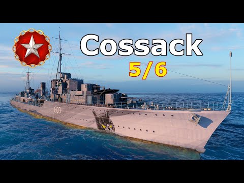 World of WarShips Cossack - 5 Kills 232K Damage