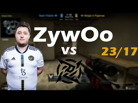 CS:GO POV Demo Vitality ZywOo (23/17) vs Ninjas in Pyjamas (de_mirage) @ IEM Katowice 2023